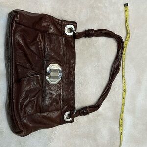Brown Leather B Makowsky purse